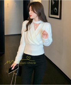 シャツ・ブラウス | ブラウス シャツ 上品 長袖 Vネック オフィスカジュアル 通勤 韓国 ファッション カジュアル エレガント 細身 優雅 OL 20代30代40代 オシャレ 通勤 上品 着回し