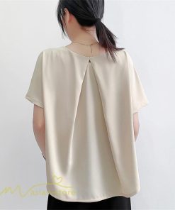 ｔシャツ・カットソー | Tシャツ レディース 半袖 カットソー ブラウス 着痩せ 無地 半袖Tシャツ クルーネック フリーサイズ 40代 可愛い 柔らか 通勤 通学 30代 着回し 20代 トップス