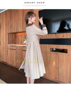 ミディアム | ワンピース レディース おしゃれ ロングワンピ 40代 50代 膝丈ワンピース 韓国風 着痩せ 大人可愛い 通勤 秋服 カジュアル 春夏 20代30代 レトロ風 上品 二次会