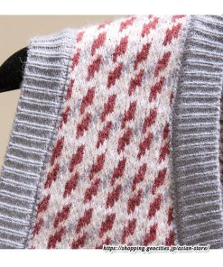 ベスト | ニットレディース トップス Vネック タンクトップ ノースリーブ 袖なし インナー ニット 女ニット 20代30代 重ね着風 レイヤード風 セーター