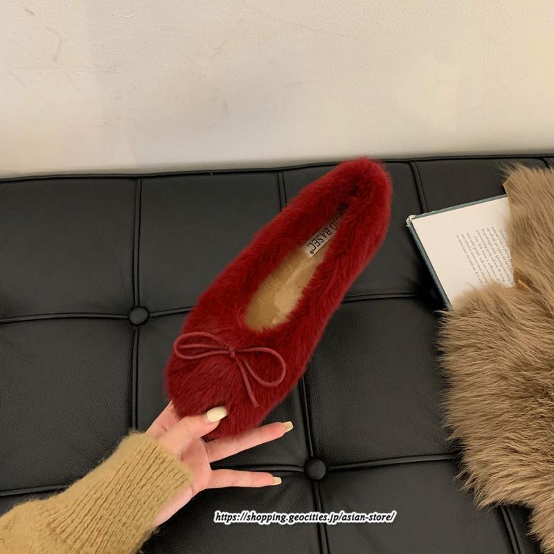 ローファー | モカシン パンプス レディース 高品質 痛くない フラット スリッポン ボア ファー フラット おしゃれ 秋 痛くない ふわふわ 柔らかい 歩きやすい 冬