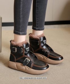 ブーツ | ムートンモカシン 冬靴 レディース 裏起毛 暖かい もこもこ 痛くない 人気 防寒 黒 白 冬 痛くない 歩きやすい 秋 おしゃれ