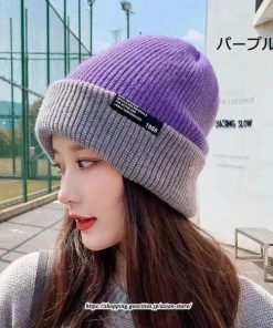 レディース | ニット帽 防寒 秋冬 ケーブル編み コーディネート 女性用 暖かい 女の子 大人 シンプル 小顔効果 キャップ コーデ ゆったり