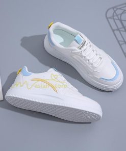 スニーカー | スニーカー　レディース レディースシューズ ローカット 靴 フラットシューズ ぺたんこ ウォーキングシューズ Pu革 美脚 厚底スニーカー 歩きやすい 厚底靴