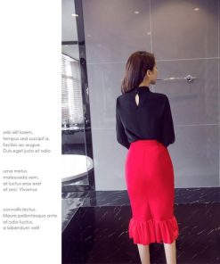 スカート | タイトマーメイドセクシー膝下丈ヒップアップ ハイウエスト 30代40代 大人 上品 50代60代 オフィス