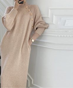 ドレス | ニットワンピース 長袖 レディース 秋冬