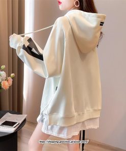 パーカー | プルオーバーレディース トップス 長袖トレーナー シンプル フード付 秋 冬 フード付き 切り替え 体型カバー 50代 40代 30代 フード おしゃれ 20代 春
