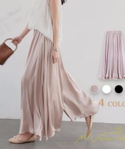 ワイドパンツ | ガウチョパンツ レディース ボトムス パンツ スカンツ スカーチョ ウエストゴム 30代 40代 50代 フレアパンツ 落ち感 ガウチョ ヨガパンツ