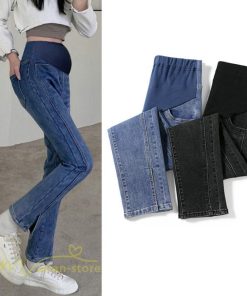 パンツ レギンス | ジーンズ マタニティウェア パンツ デニムパンツ 妊婦 無地 ロングパンツ マタニティパンツ 春 秋 デニム 大きいサイズ 妊婦服 上品 産前 おしゃれ 9分丈