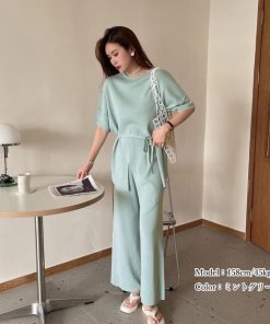 セットアップ | ニット冷感タッチレディース