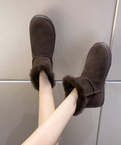 ムートンブーツ | 裏起毛 レディース冬靴