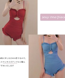 ビキニ | 韓国風ワンピース水着体型カバー大人可愛い