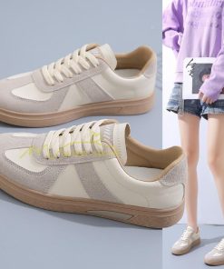 スニーカー | スニーカー　レディース レディースシューズ ローカット 靴 フラットシューズ ぺたんこ ウォーキングシューズ Pu革 美脚 歩きやすい 厚底靴 厚底スニーカー