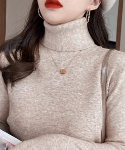 ニット・セーター | タートルネック ニットトップス 秋冬
