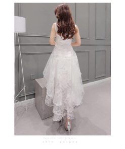 在庫ある | 短納期フレアロングワンピース ドレス ノースリーブ 結婚式 二次会 披露宴 フレアワンピ パーティー 発表会 ダンス エレガント おしゃれ 舞台衣装 シルエット