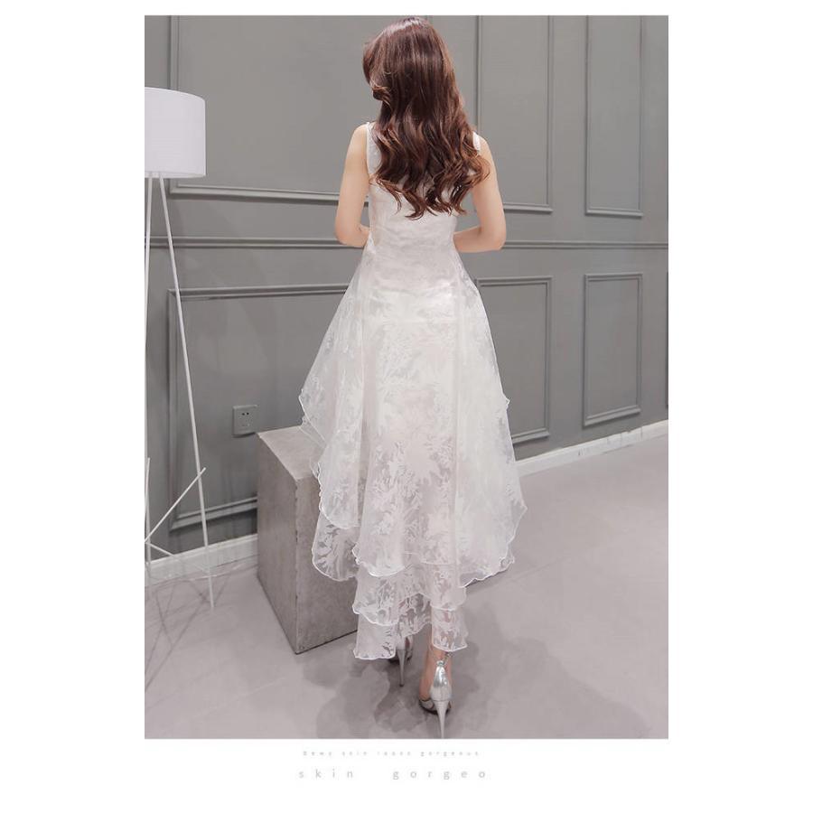 在庫ある | 短納期フレアロングワンピース ドレス ノースリーブ 結婚式 二次会 披露宴 フレアワンピ パーティー 発表会 ダンス エレガント おしゃれ 舞台衣装 シルエット