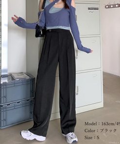サルエルパンツ | セミワイドパンツ レディース オフィス