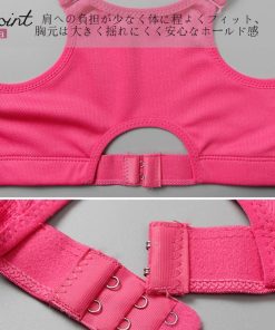 キャミソール | フロントファスナー スポーツブラ 黒