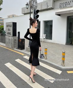 タイト | ワンピースタイトワンピース長袖 上品 セクシー高級感 ワンピース タイトワンピース ヒップアップ スリム 美ライン シルエット エレガント お呼ばれ