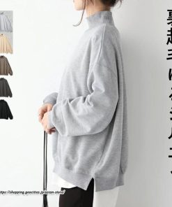 パーカー | 裏起毛トレーナー レディース スウェット トップス ボリューム感 ビッグシルエット オーバーサイズ あったか トレーナー 無地 秋冬 軽い しっとり