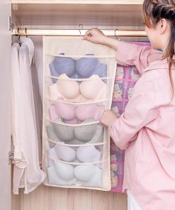 その他小物 | 下着収納 省スペース ウォールポケット 大容量 両面収納バッグ 壁掛け収納袋 メッシュ 小物収納ポケット 吊り下げ収納