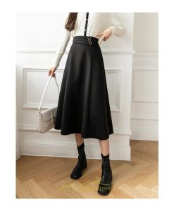 スカート | フレアレディース 秋 冬 秋冬 ミモレ丈 ロング丈 あったか Aライン 通勤 通勤 大人上品 20代30代40代50代 知的 フォーマル 綺麗