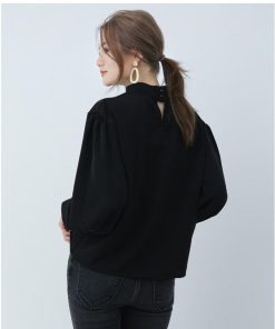 シャツ・ブラウス | ブラウス バルーンスリーブ バルーン袖 とろみ クラシカル レディース 長袖 ファッション カジュアル エレガント 細身 優雅 エレガント 上品 通勤 オシャレ OL