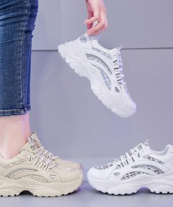 シューズ | ダッドスニーカー レディース 韓国風厚底