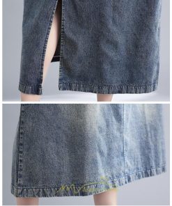 オーバーオール サロペット | デニム サロペット スカート オーバーオール ジャンパースカート レディース 可愛い オシャレ ポケット付き ロング 20代30代40代50代 オールインワン 夏秋