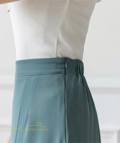 スカート | マーメイドボトムス レディース きれいめ 春 夏 無地 オフィス おしゃれ ミモレ丈 フォーマル 通勤 韓国風 ハイウエスト スリット エレガント 40代