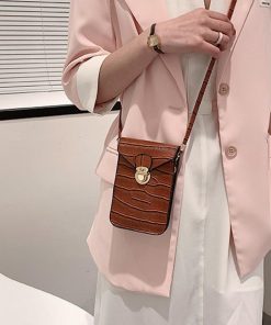 ショルダーバッグ | スマホショルダー ミニポシェット 縦型