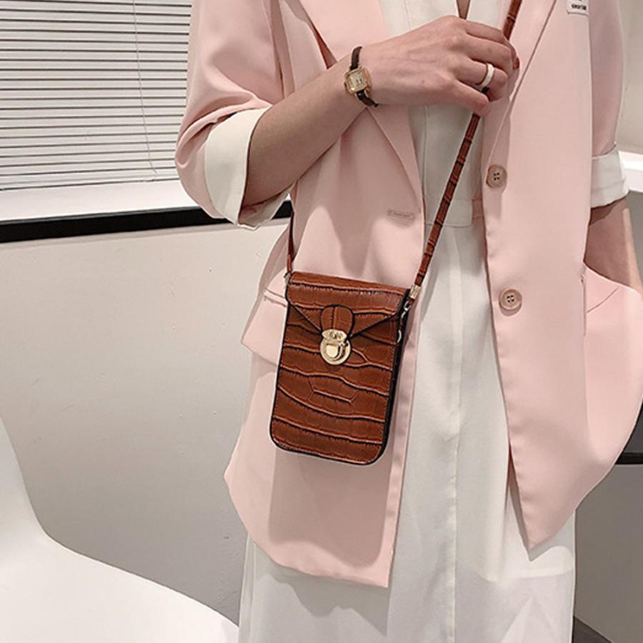 ショルダーバッグ | スマホショルダー ミニポシェット 縦型