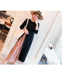 セール | 授乳ワンピース マタニティウェア ロングワンピース 切り替えワンピース 可愛い 秋服 レディース 長袖 秋冬 ヨコファスナー ママ 産前 授乳可 上品 産後