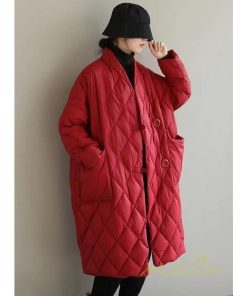 ダウンジャケット コート | キルティングコート ロングコート レディース アウター 防寒 ダウン 中綿 秋 冬アウター 長袖 冬服 キルティングジャケット 大きめ ゆったり 立てネック