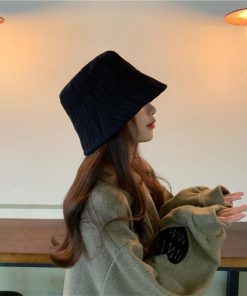 帽子 | サンバイザー レディース 韓国風 無地 バケットハット 両面着 ハット ヴィンテージ ぼうし コットン キャップ