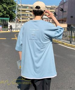 Tシャツ | Tシャツ メンズ 半袖 カットソー 切り替え 重ね着風 夏新作 サマー ファッション メンズスタイル カジュアル 大きいサイズ 夏 格好いい クルーネック