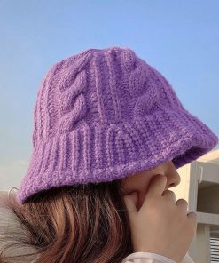 帽子 | ニット バケットハット レディース帽子