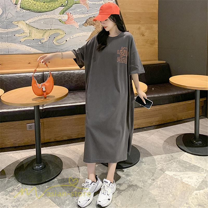 ワンピース | ゆるマタニティウェア レディース 着痩せ 夏 上品 妊婦服 大きいサイズ 体型カバー ゆったり ひざ下丈 マタニティ送料無料