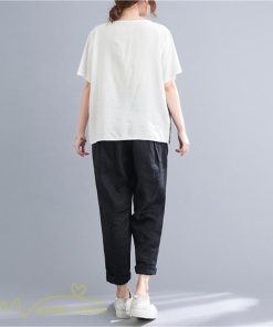 tシャツ・カットソー | tシャツ カットソー レディース 切り替え 女性着 シンプル カジュアル フリーサイズ ゆったり 夏新作 おしゃれ 半袖 チェック柄 黒 半袖tシャツ 丸首 白