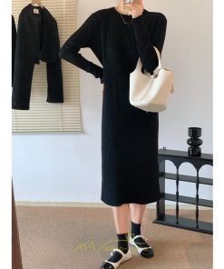 ニットワンピース | レディース 冬 きれいめ ニットフレア ロング おしゃれ 秋冬 送料無料 20代30代40代50代 可愛い おしゃれ 同窓会 通勤 女子会 デート