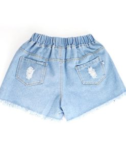 (子供)その他 | キッズ ダメージ デニムショートパンツ