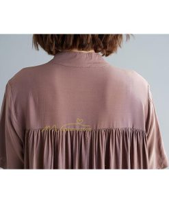 マキシ | ワンピース レディース 春夏 半袖ワンピース 40代 キレイめ ロングワンピース 無地 Aラインワンピース オシャレ カーディガン 韓国風 シャツワンピース ゆったり