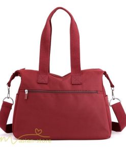 女性用バッグ | バッグ レディースバッグ ショルダーバッグ 大容量 鞄 撥水加工 ナイロン製 2way 肩掛け 斜めがけ 手提げ ハンドバッグ 6色 ショルダー シンプル 通勤 通学