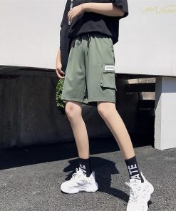 チノ・テーパード・ジョガー・スキニーパン | カーゴパンツ ショートパンツ 無地 五分丈パンツ 夏コーデ ポケット付き オシャレ ストレートパンツ 韓国風 かっこいい ゆったり 2020新制作 アメリカ風 薄手