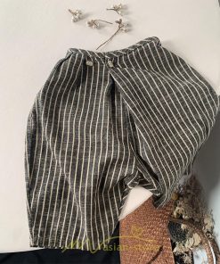 衣装 服 | 子供服 長ズボン ロングパンツ 子ども服 こども服 キッズ ベビー ボーダー柄 男の子 女の子 ズボン パンツ ボトムス 上品 綿麻 秋 カジュアル 春 可愛い