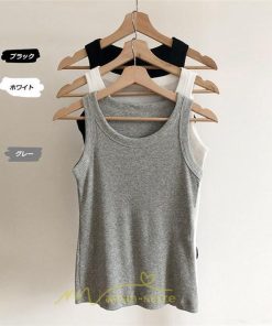 キャミ・タンク | キャミソール レディース トップス ノースリーブ ファッション 韓国風 きれいめ お出かけ ニット 夏 無地 ゆったり ナチュラル デート カジュアル インナー