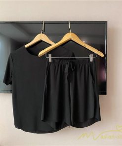 パジャマ　ルームウェア | パジャマ レディース 夏 半袖 ルームウェア 涼しい 部屋着 ナイトウェア 寝間着 柔らかく軽い薄手の快適Tシャツパジャマ 薄手パジャマ 部屋着 上下セット