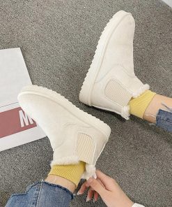 ムートンブーツ | 痛くない 人気 もこもこ モカシン 暖かい 裏起毛 レディース ブーツ 防寒 冬靴