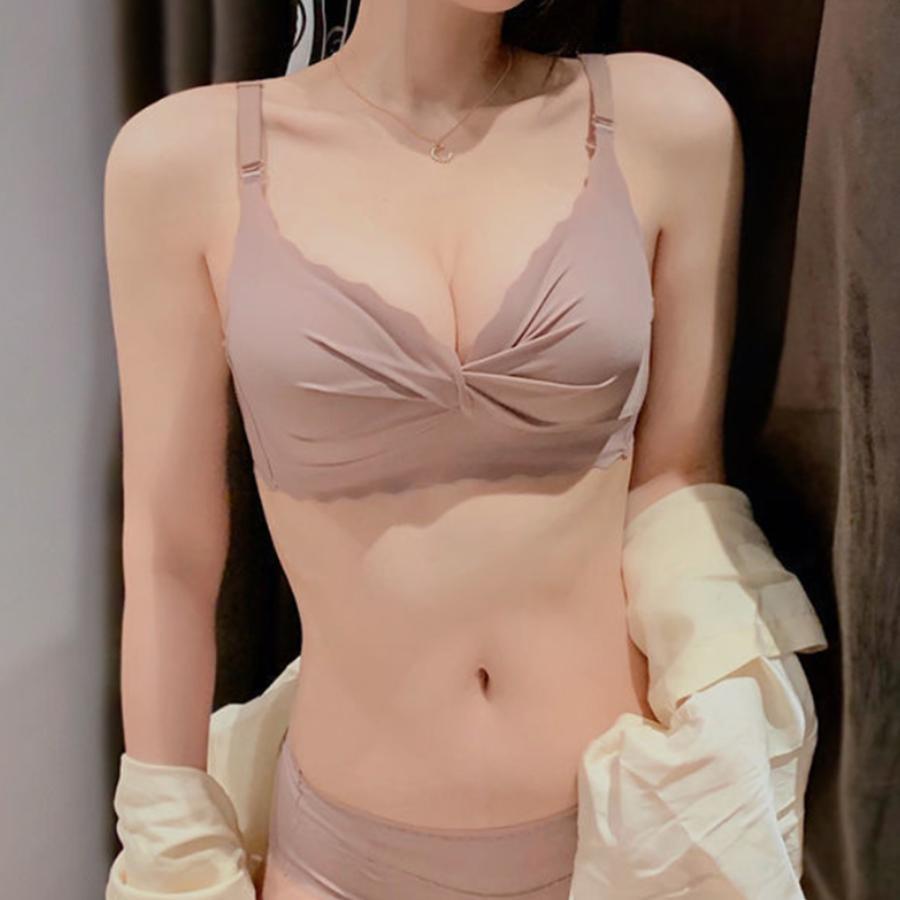 キャミソール | 落ちない シンプル ブラ チューブトップ 単品 つるつる ブラジャー ブラジャー ベアトップ ノンワイヤー ブラ