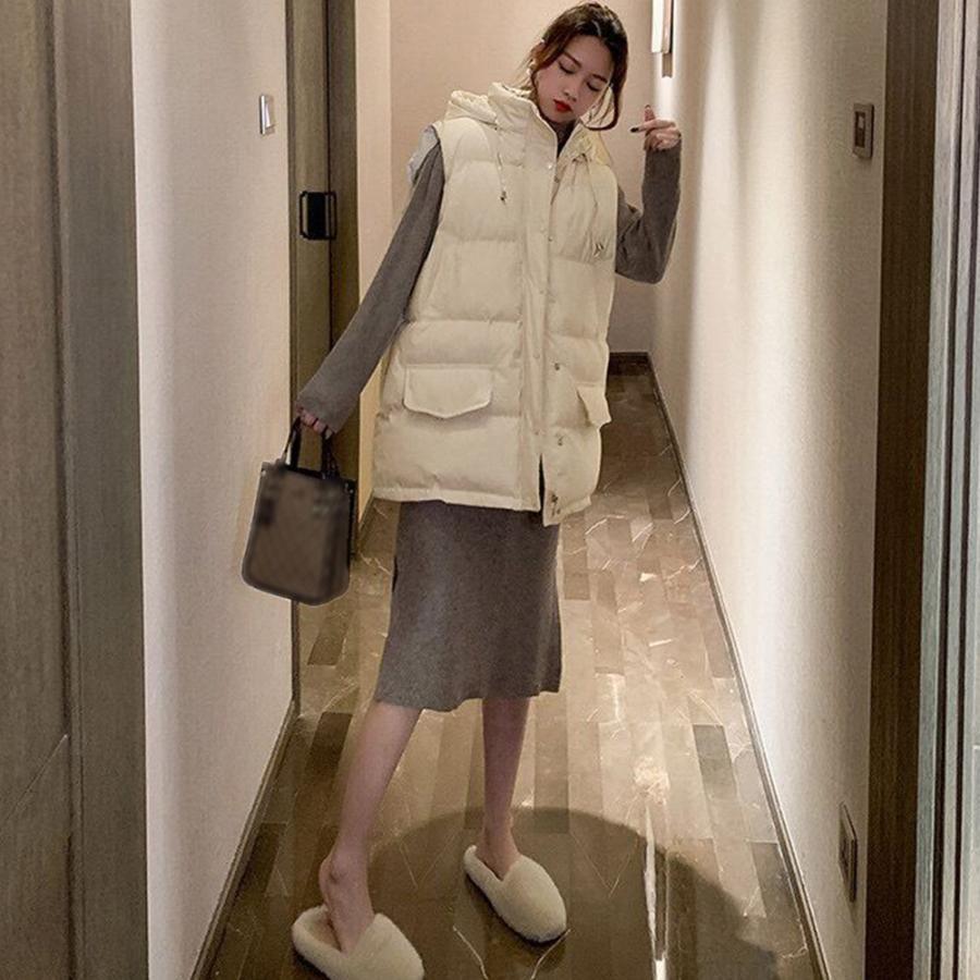ベスト | ダウン風レディース 中綿ベスト